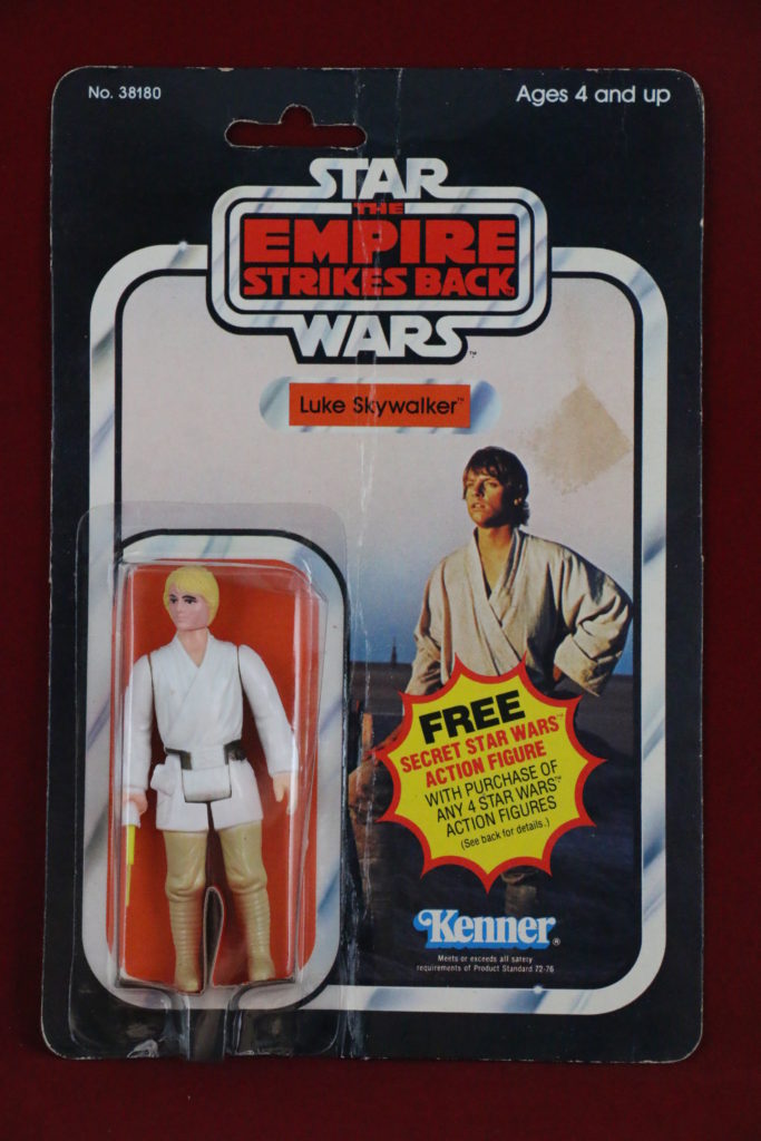ESB Kenner Star Wars Luke Skywalker 21 Back A Front
