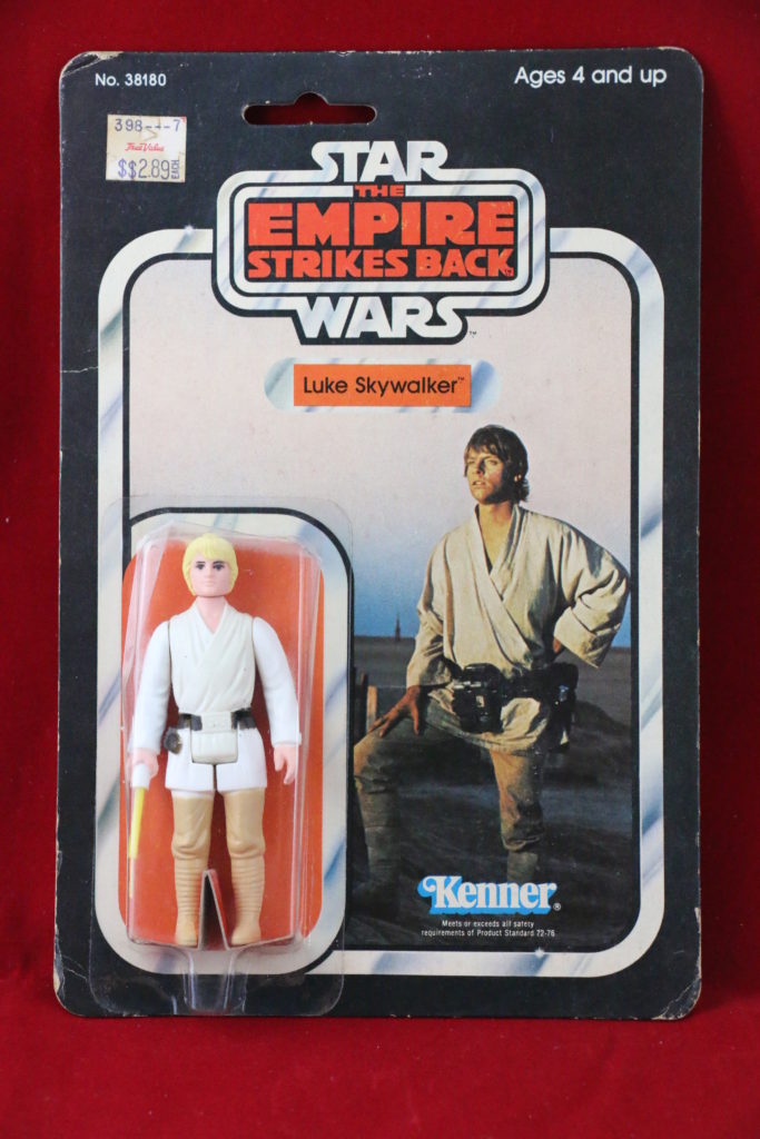 ESB Kenner Star Wars Luke Skywalker 31 Back B Front