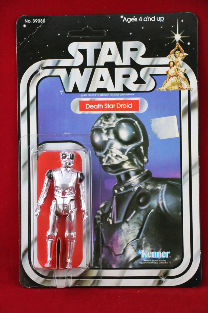 Kenner Star Wars Death Star Droid 21 Back A Front