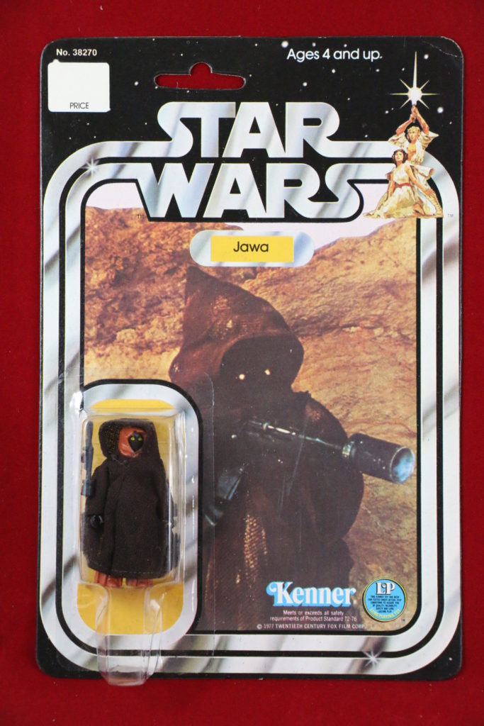 Kenner Star Wars Jawa 12 Back B Front