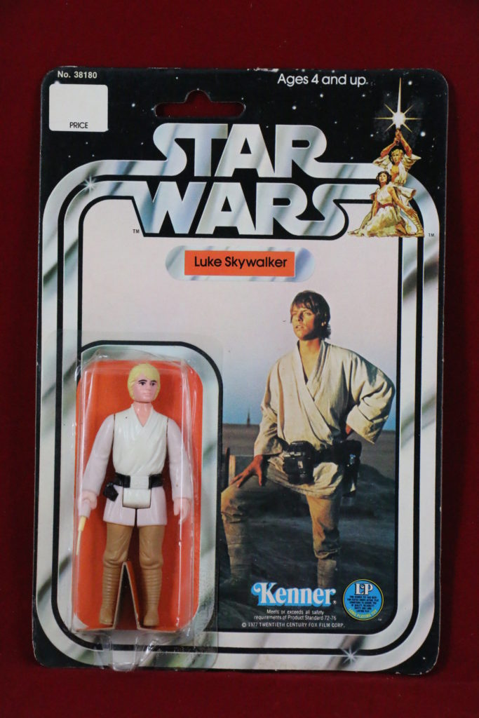 Kenner Star Wars Luke Skywalker 12 Back A Front