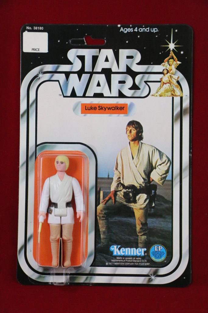 Kenner Star Wars Luke Skywalker 12 Back C Front