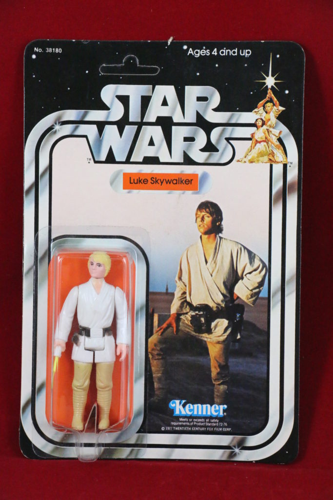 Kenner Star Wars Luke Skywalker 21 Back B Front