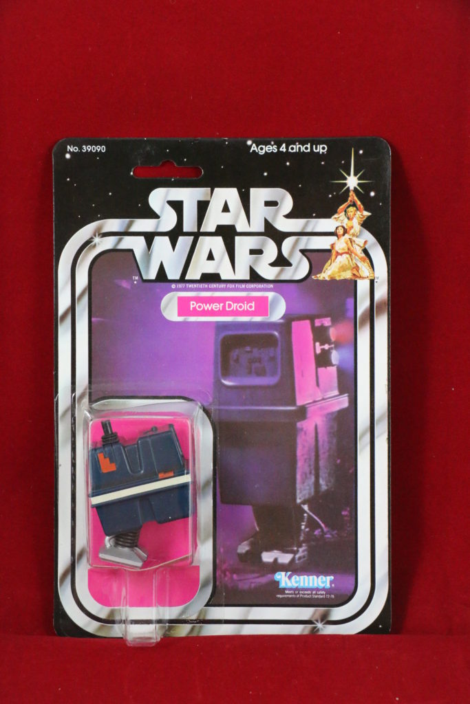 Kenner Star Wars Power Droid 21 Back A Front