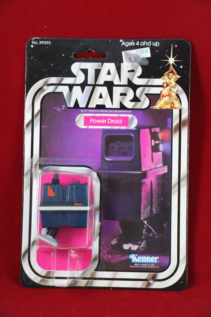 Kenner Star Wars Power Droid 21 Back B Front