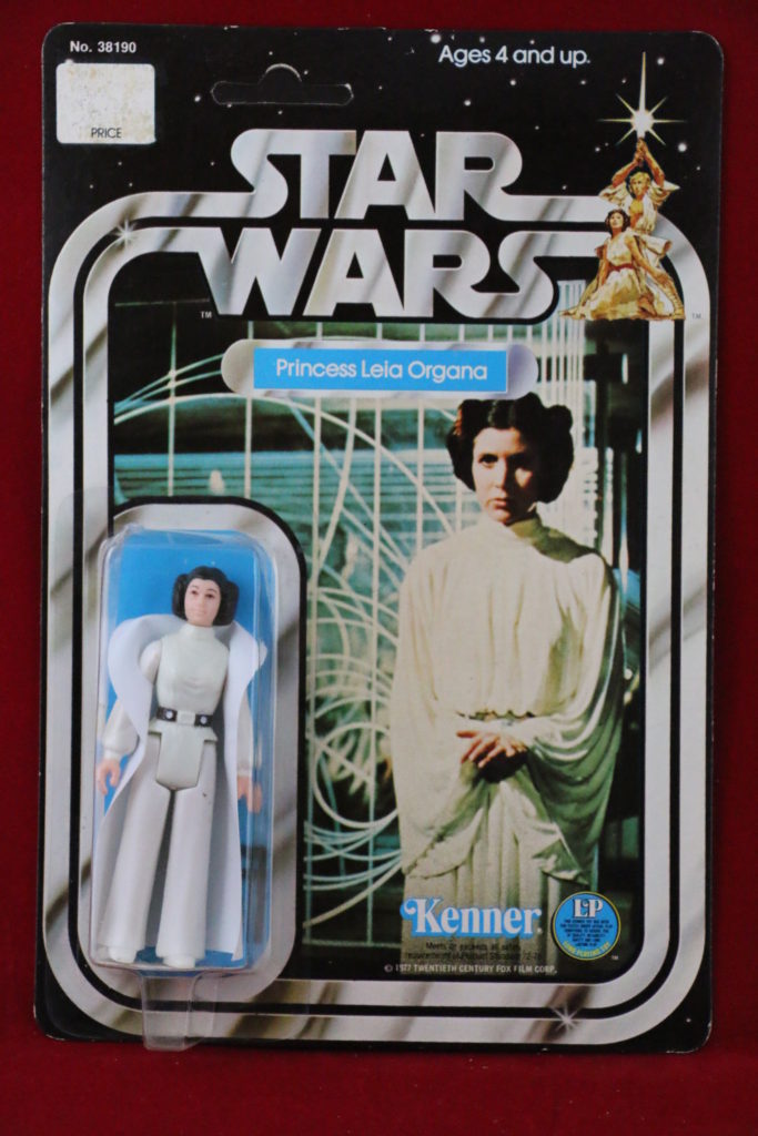Kenner Star Wars Princess Leia White Footer 12 Back A Front