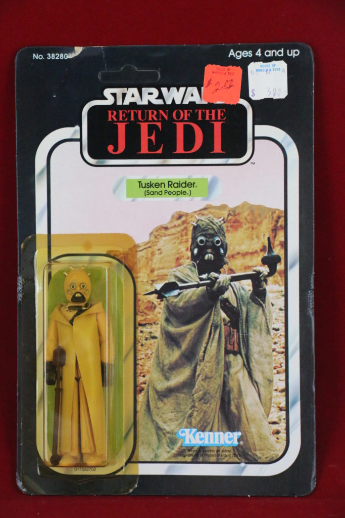 ROTJ Kenner Star Wars Sand People Hollow Cheeks 65 Back B Front
