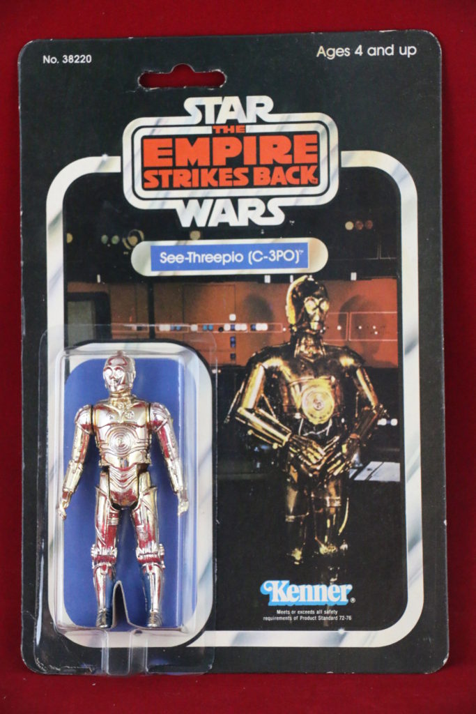 ESB Kenner Star Wars C-3PO 31 Back B Front