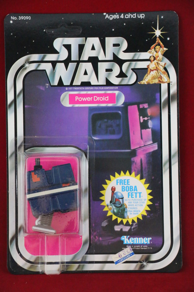 Kenner Star Wars Power Droid 20 Back G Front