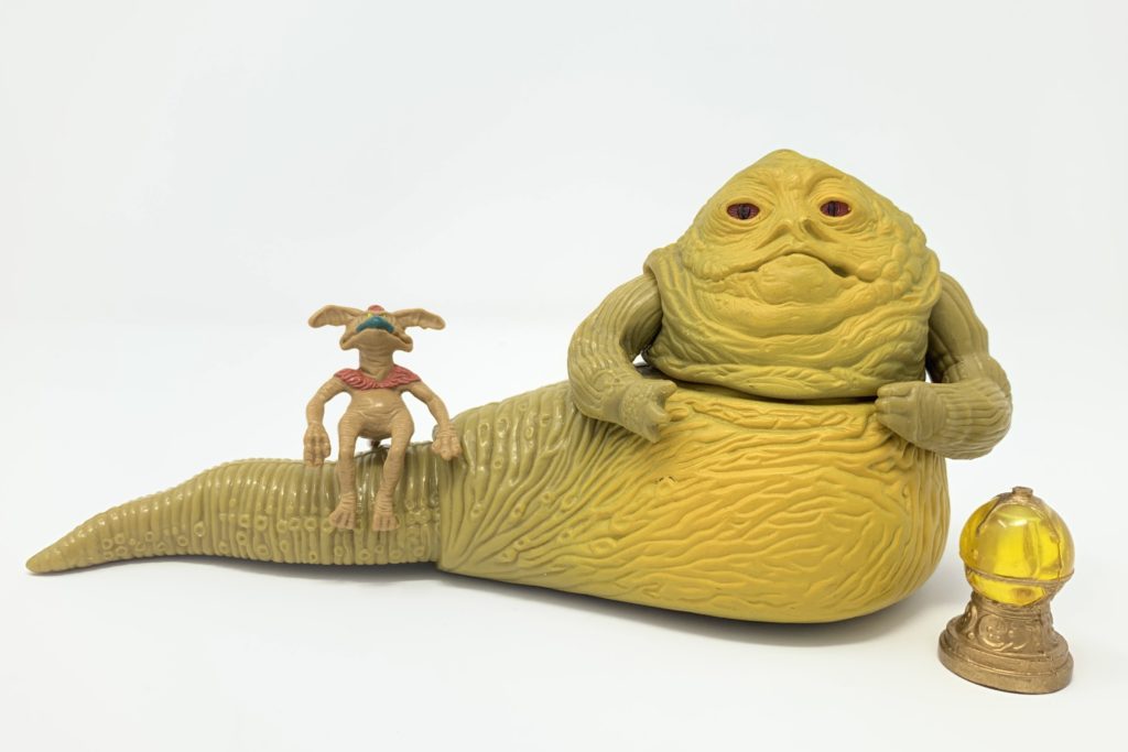 First Shot Jabba The Hutt & Salacious Crumb Prototypes