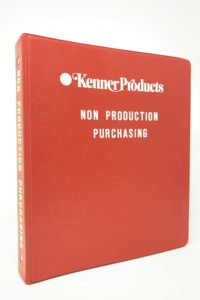 Kenner Toys Products Employee Folder