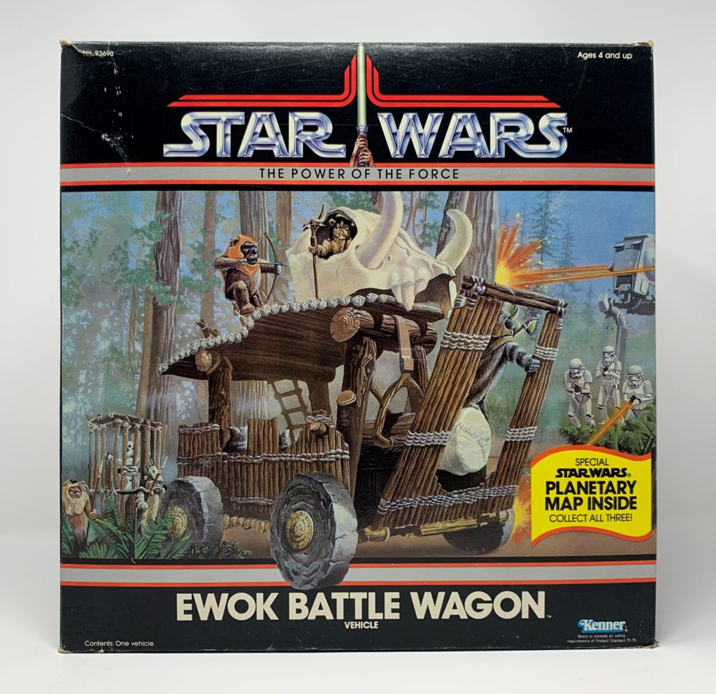 POTF Ewok Battle Wagon Front
