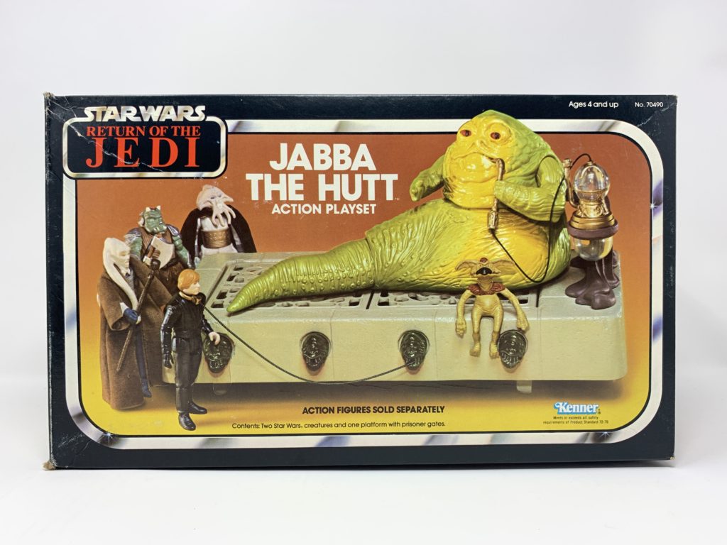 ROTJ Jabba The Hutt Playset Front