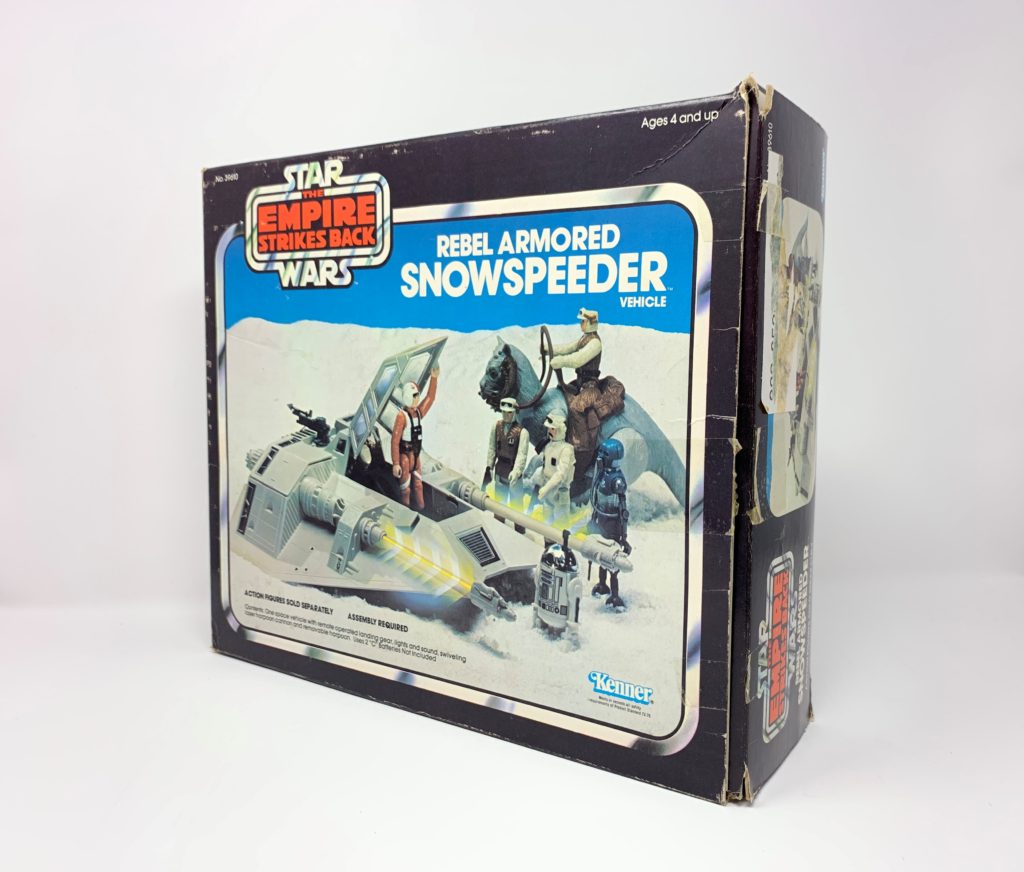 ESB Snowspeeder Blue Box Back