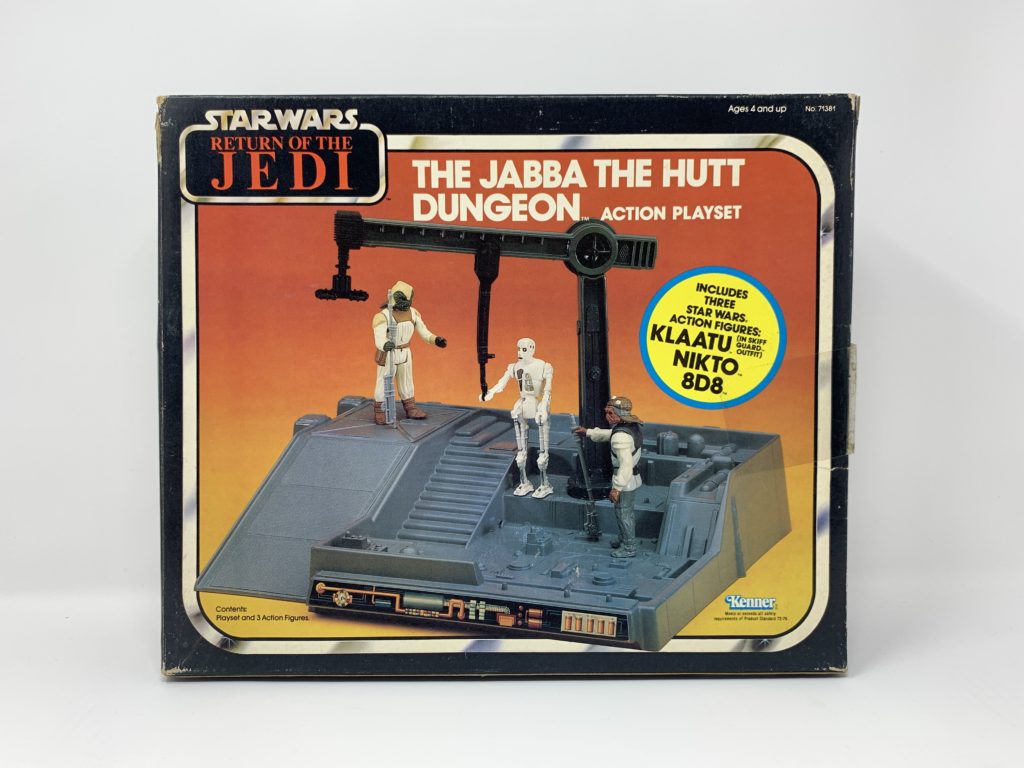 ROTJ Jabba The Hutt Dungeon Playset Front