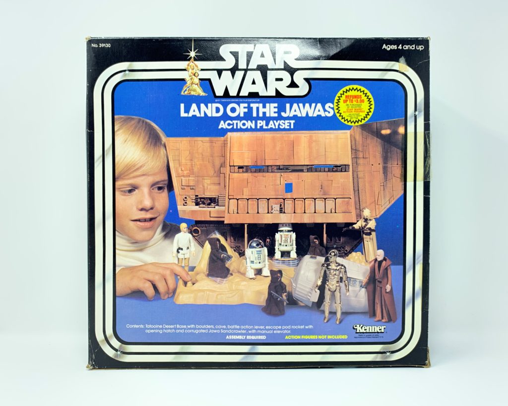 Star Wars Land Of The Jawas Playset Front