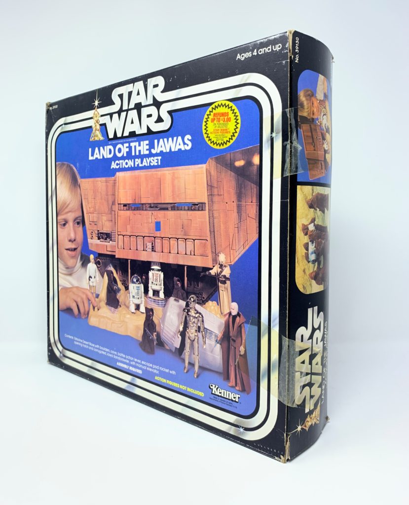 Star Wars Land Of The Jawas Playset Back