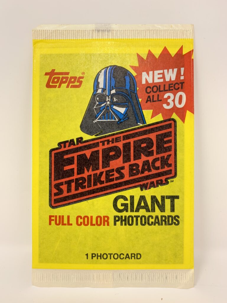 Empire Strikes Back Giant Topps Cards