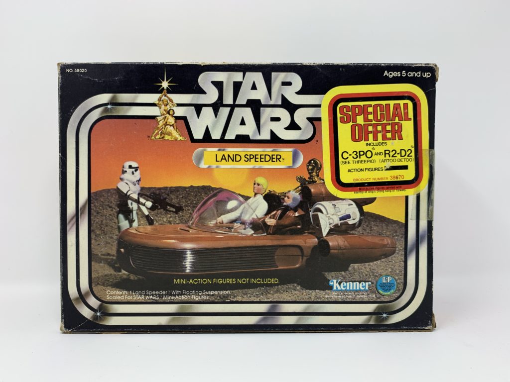 Star Wars Landspeeder Special Offer Sticker Front