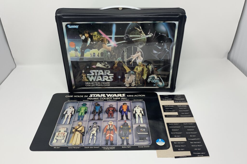 Vintage Star Wars Action Figure Case Kit Bashed Boba Fett Insert