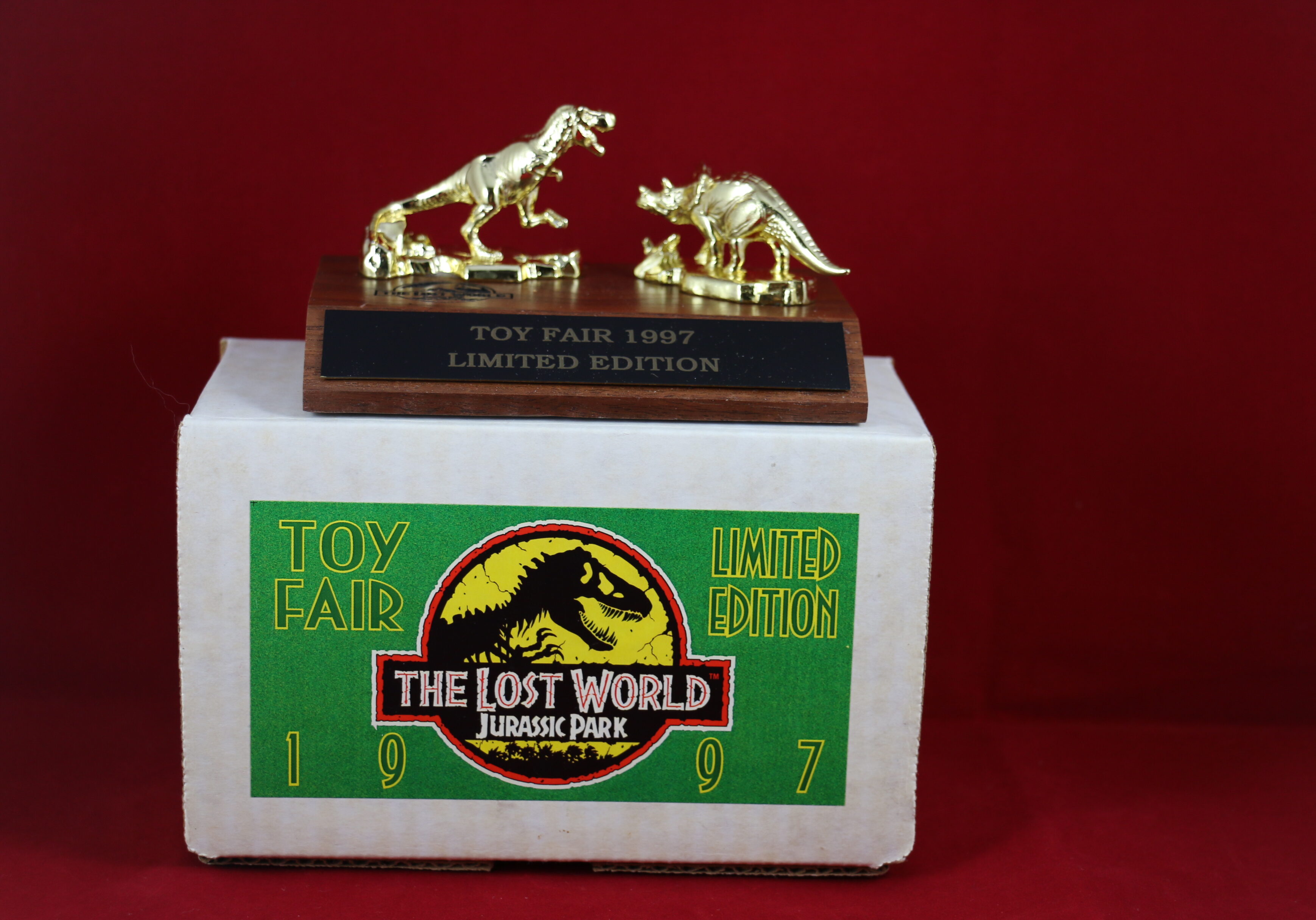 The Lost World Jurassic Park Kenner Employee Award